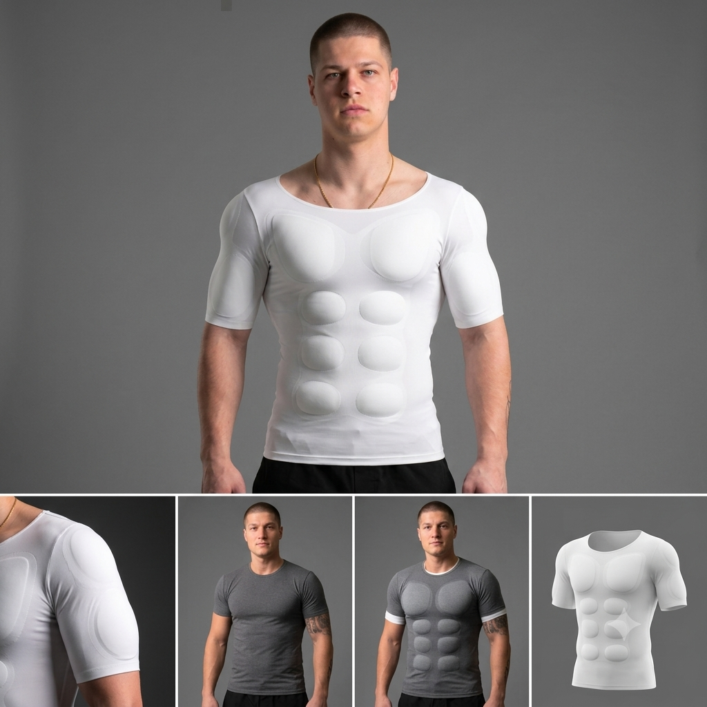 V-Core compression shirt detail